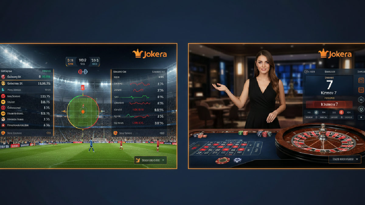 Jokera bahis seçenekleri canlı bahis ve casino deneyimleri içerir.